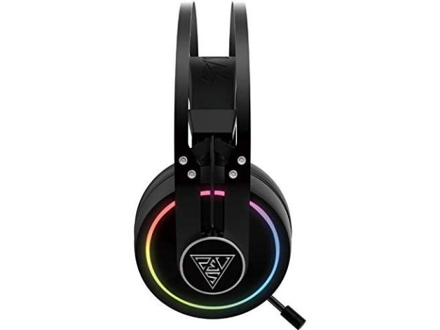Casti cu microfon Gamdias Hebe P1A RGB, USB-A, Black