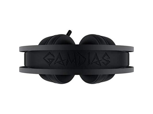 Casti cu microfon Gamdias Hebe P1A RGB, USB-A, Black