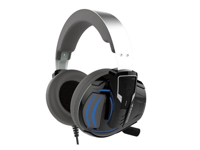 Casti cu microfon Gamdias Hephaestus P1 RGB, USB-A, Black-Silver