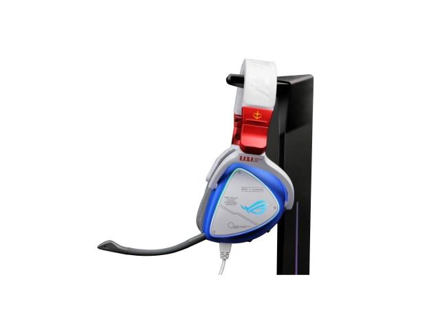 Casti cu microfon ASUS ROG Delta GUNDAM EDITION RGB, USB-C, Multicolor