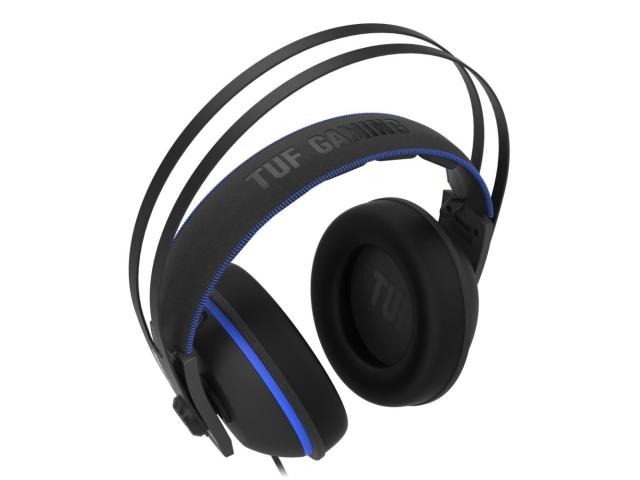 Casti cu microfon ASUS TUF Gaming H7 Core, 3.5mm jack, Black-Blue