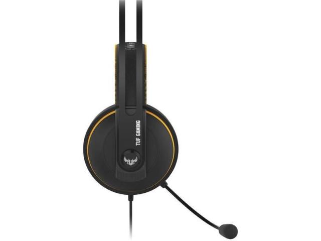 Casti cu microfon ASUS TUF Gaming H7 Core, 3.5mm jack, Black-Yellow