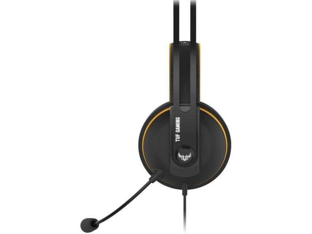 Casti cu microfon ASUS TUF Gaming H7 Core, 3.5mm jack, Black-Yellow