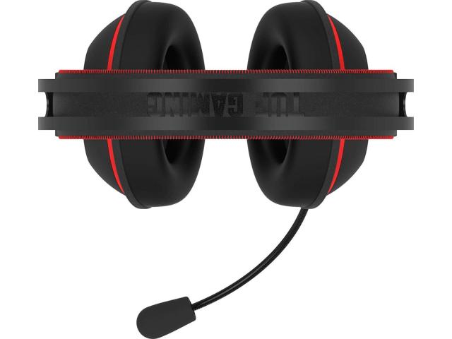Casti cu microfon ASUS TUF Gaming H7, USB-A/3.5mm jack, Black-Red