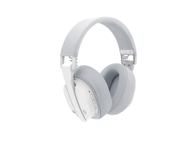 Casti cu microfon Redragon Luce, 3.5 mm jack/USB Wireless/Bluetooth, White