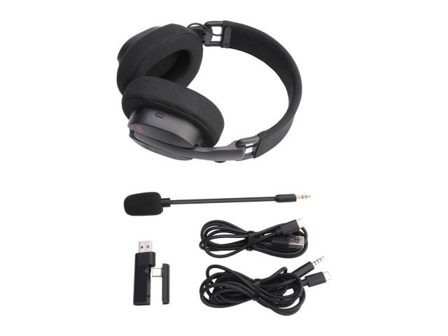 Casti cu microfon Redragon Luce, USB/USB Wireless/Bluetooth, Black