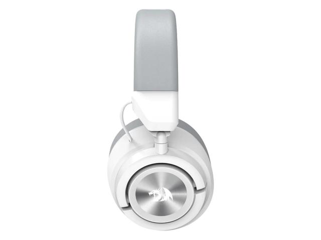 Casti gaming Bluetooth cu fir si wireless Redragon Spectra Pro albe