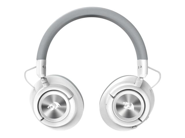 Casti gaming Bluetooth cu fir si wireless Redragon Spectra Pro albe