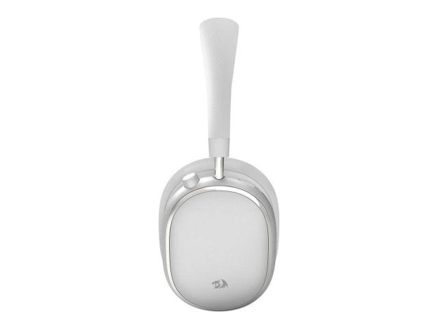Casti gaming Bluetooth cu si fara fir Redragon Vibecore 700NC ANC albe
