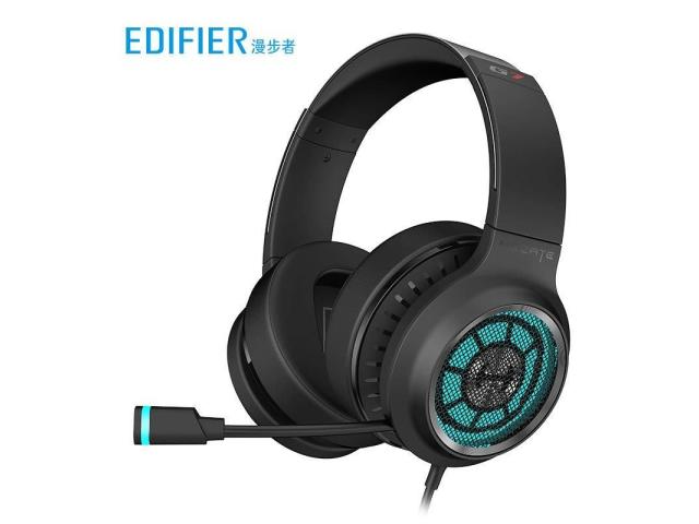 Casti cu microfon Edifier G7, USB-A, Black