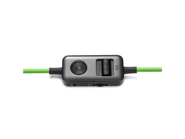 Casti cu microfon Edifier V4, 3.5mm jack, Black-Green