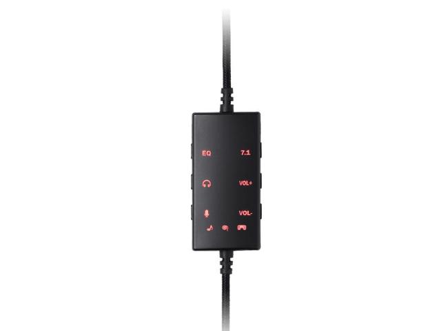 Casti cu microfon Redragon Aurora, USB-A, Black