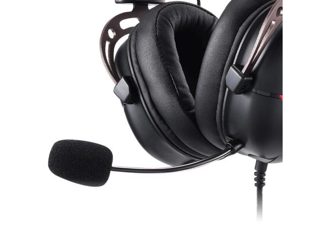 Casti cu microfon Redragon Aurora, USB-A, Black