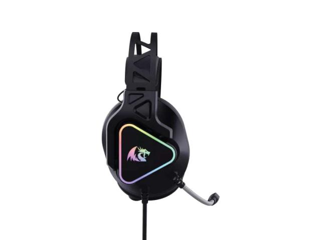 Casti cu microfon Redragon Cadmus RGB, USB-A, Black