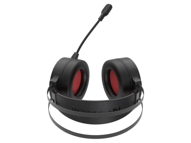Casti cu microfon Redragon Carmen H261, RGB LED, USB/2 x 3.5 mm jack, Black