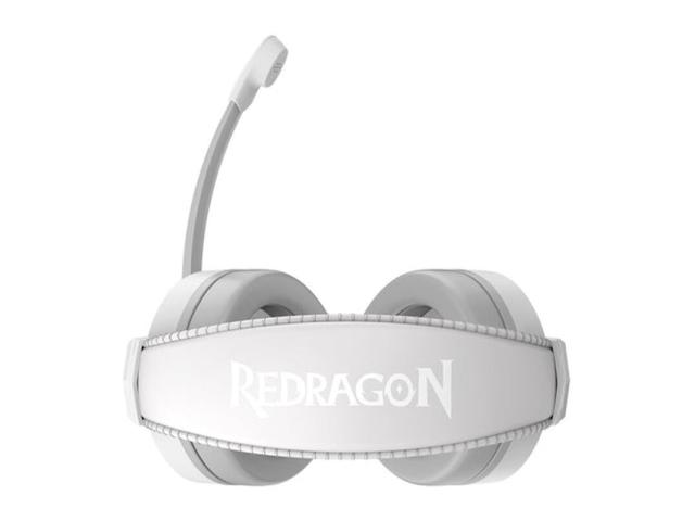 Casti cu microfon Redragon Cronus, RGB LED, 3.5mm jack/USB, White