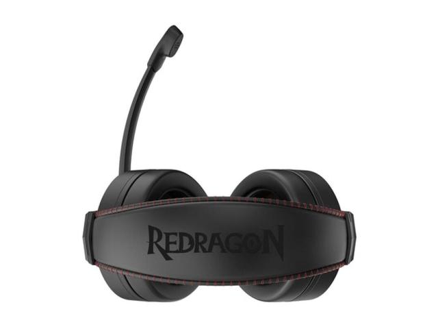 Casti cu microfon Redragon Cronus, RGB LED, 3.5mm jack/USB, Black