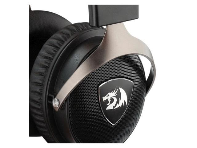 Casti cu microfon Redragon Icon, 3.5mm jack, Black-Red