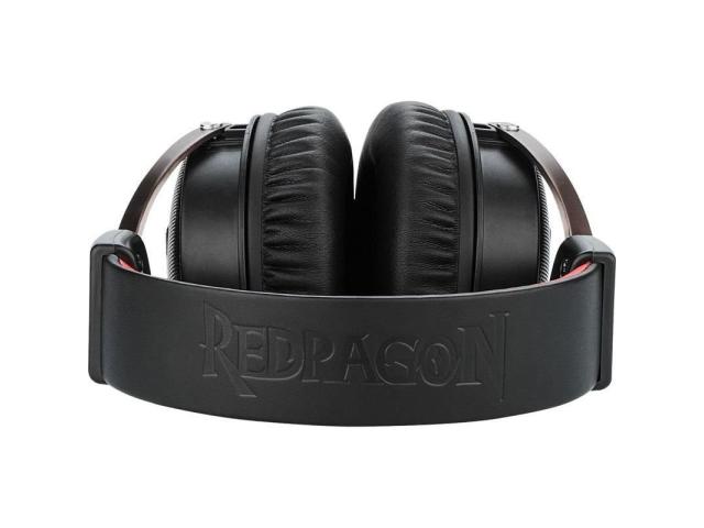 Casti cu microfon Redragon Icon, 3.5mm jack, Black-Red