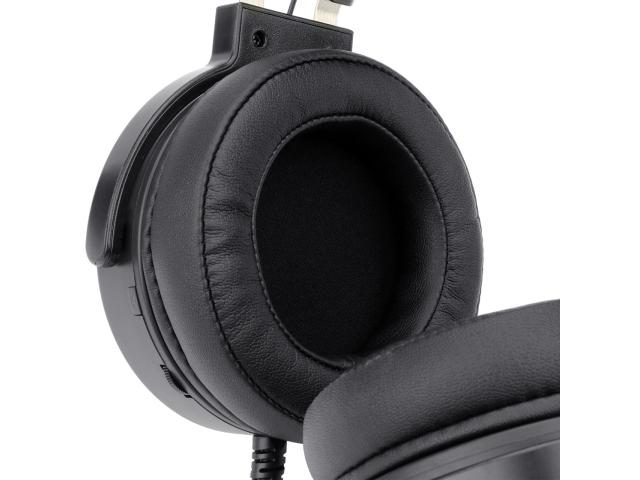 Casti cu microfon Redragon Lamia, USB-A, Black