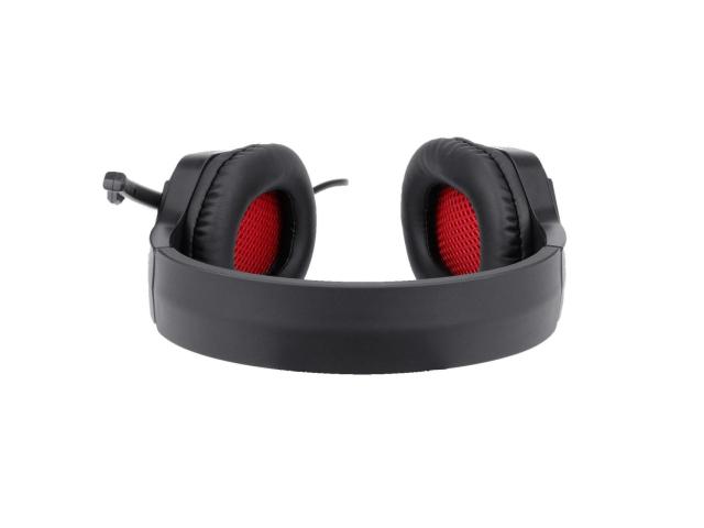 Casti cu microfon Redragon Themis, 3.5mm jack/USB-A, Black-Red
