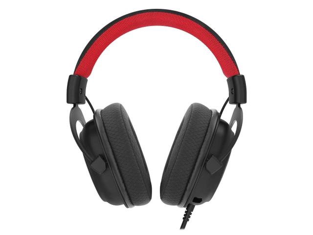 Casti cu microfon Redragon Zeus Lite, 3.5 mm jack, Black-Red