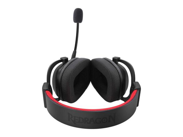 Casti cu microfon Redragon Zeus Lite, 3.5 mm jack, Black-Red