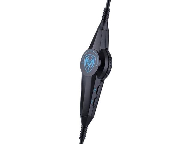 Casti cu microfon Somic G954, USB-A, Black-Silver