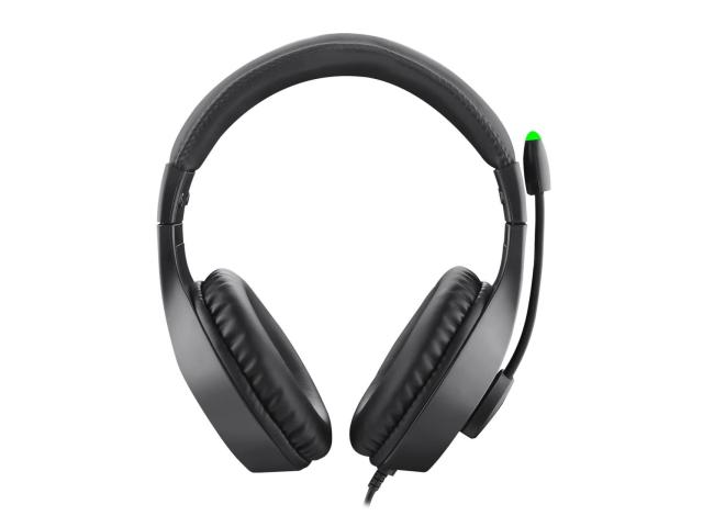 Casti cu microfon T-Dagger Caspian, USB-A/3.5mm jack, Black