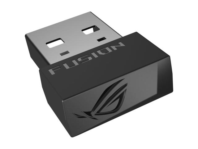 Casti cu microfon ASUS ROG Strix Fusion, USB Wireless, Black-Silver