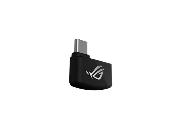 Casti cu microfon ASUS ROG Strix GO 2.4, USB Wireless/3.5mm jack,  Black