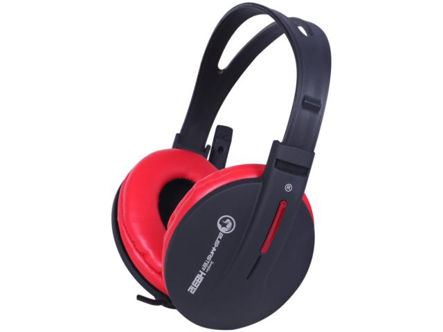 Casti cu microfon Marvo H8312, 3.5mm jack, Black-Red