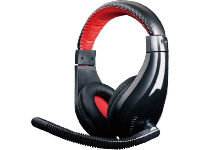 Casti cu microfon Marvo H8320, 3.5mm jack, Black-Red