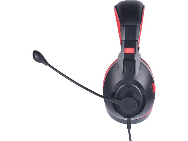 Casti cu microfon Marvo H8321S, 3.5mm jack, Black-Red