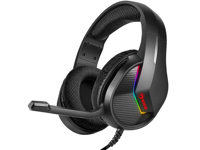 Casti cu microfon Marvo H8618, USB, Black