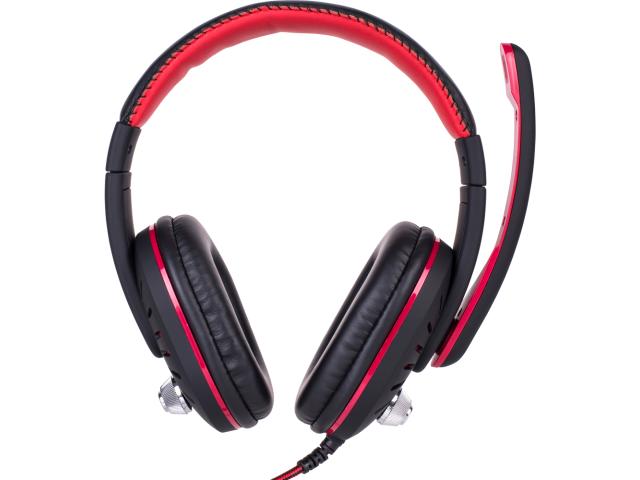 Casti cu microfon Marvo HG8801, USB-A/3.5mm jack/2.5mm jack, Black-Red