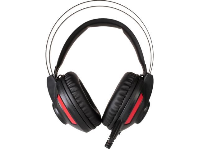 Casti cu microfon Marvo HG8804, USB-A/3.5mm jack/2.5mm jack, Black-Red