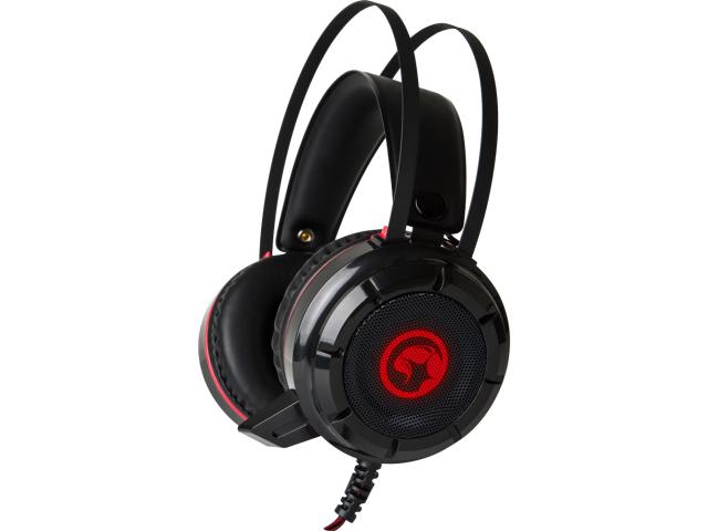 Casti cu microfon Marvo HG8805, USB-A/3.5mm jack/2.5mm jack, Black