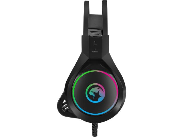 Casti cu microfon Marvo HG8901, USB-A/3.5mm jack, Black