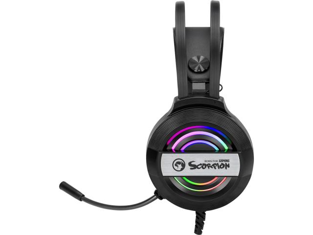 Casti cu microfon Marvo HG8902, USB-A, Black