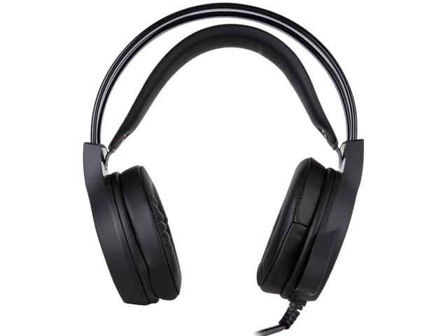 Casti cu microfon Marvo HG8907, 2x 3.5mm jack/USB-A, Black-Red