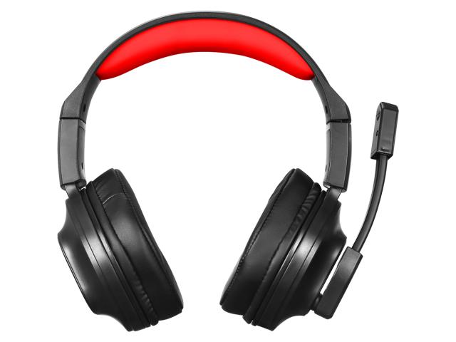 Casti cu microfon Marvo HG8944, 3.5mm jack/USB-A, Black-Red