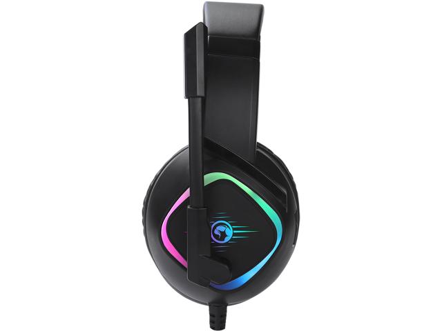 Casti cu microfon Marvo HG9013, USB-A, Black-Red