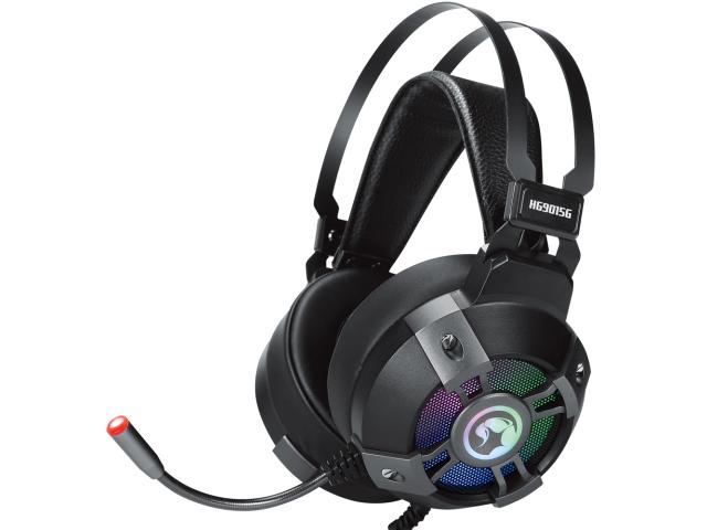 Casti cu microfon Marvo HG9015G, USB-A, Black