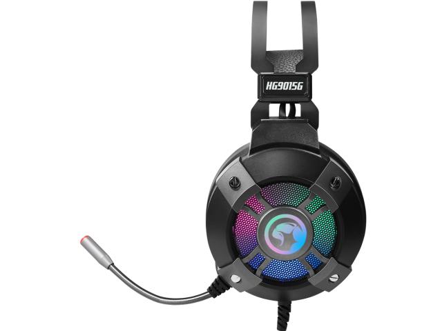 Casti cu microfon Marvo HG9015G, USB-A, Black