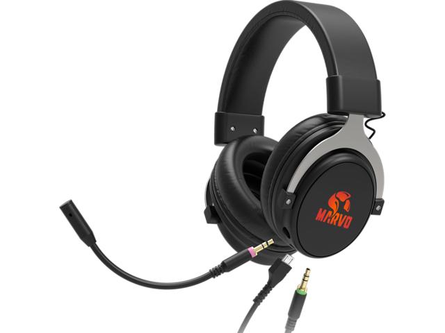 Casti cu microfon Marvo HG9052, USB-A/3.5mm jack, Black