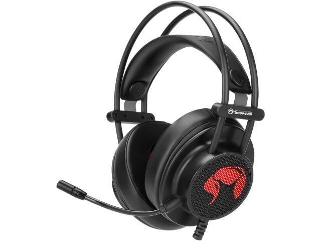 Casti cu microfon Marvo HG9055, USB-A, Black