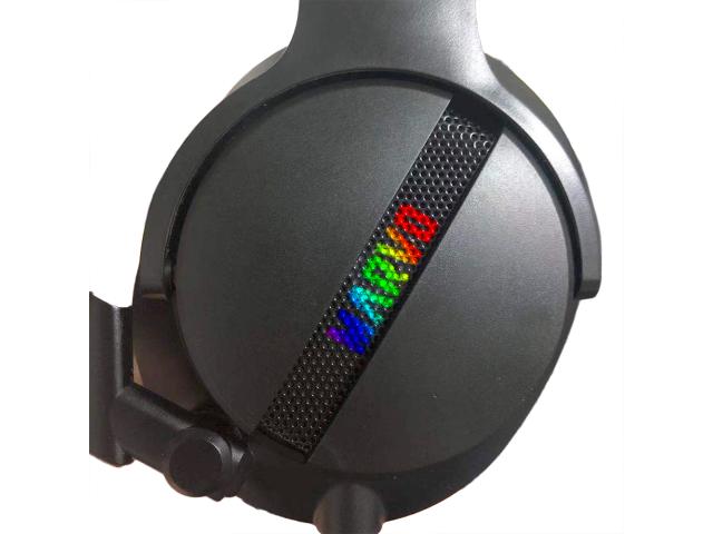 Casti cu microfon Marvo HG9065, USB-A, Black-Red