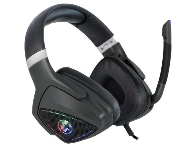 Casti cu microfon Marvo HG9068 RGB, USB-A, Black