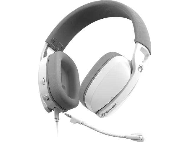 Casti cu microfon Marvo HG9086, USB, White